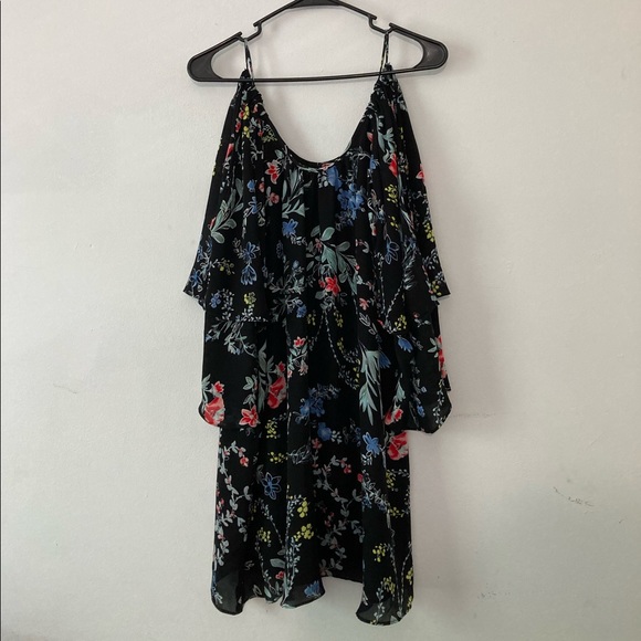 Parker Dresses & Skirts - Parker Agave 100% Silk Woodland Floral Dress Large